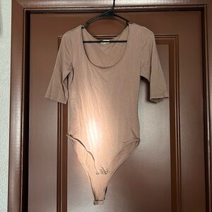 Tan bodysuit
